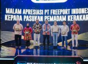 Freeport Indonesia Berikan Apresiasi kepada Pasukan Pemadam Kebakaran