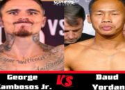 Daud Yordan vs George Kambosos, Peluang Emas Cino Juara Dunia!