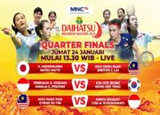 Saksikan Perjuangan 2 Wakil Tuan Rumah di MNCTV!