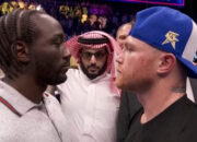 Menegangkan, Detik-detik Terence Crawford Tantang Langsung Canelo di Atas Ring