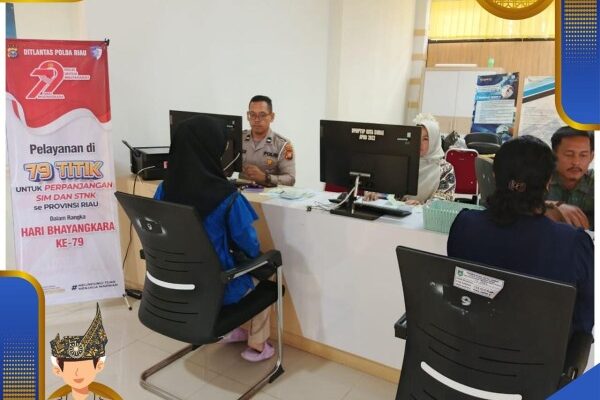 Polres Dumai Hadirkan 7 Titik Layanan SIM dan Pajak Kendaraan Sambut HUT Bhayangkara ke-79