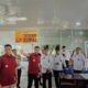 Staf khusus menteri saat melakukan kunjungan di Kantor Imigrasi Dumai
