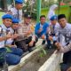 Polres Dumai Gelar Green Policing, Edukasi Siswa MTs YAMAS Bukit Kapur tentang Cinta Lingkungan