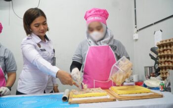 Dari Balik Jeruji, Warga Binaan Rutan Kelas IIB Dumai Produksi Beragam Kue