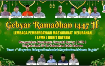 LPMK Bukit Batrem Melaksanakan Musabaqoh Tilawatil Qur’an MTQ Tingkat SD.