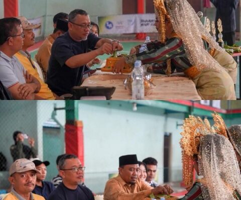 Sekretaris Daerah Kota Dumai Fahmi Rizal, Melaksanakan Pembukaan Turnamen Futsal Milenial Alumni Smanda Tahun 2026