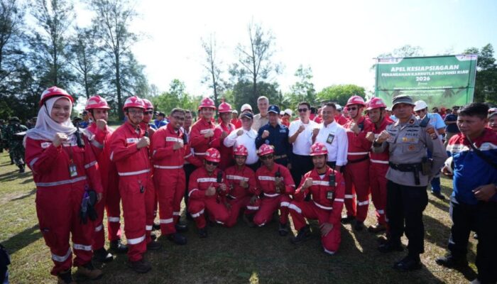 Pertamina Patra Niaga Kilang Dumai Dukung Sinergi Pengendalian Karhutla di Kota Dumai