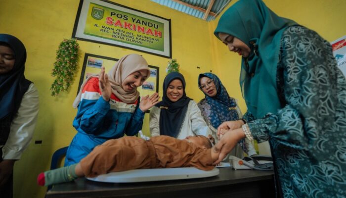 Semangat Hari Kebangkitan Nasional 2026, Pertamina Patra Niaga Kilang Dumai Bersama Kelompok Wanita Mundam Berseri Perkuat Pencegahan Stunting di Pesisir Dumai