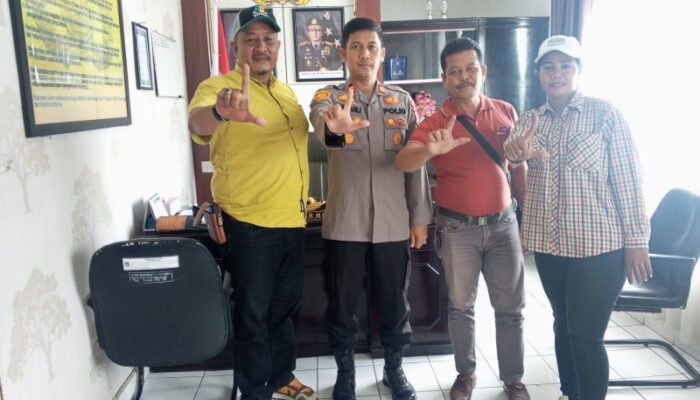 Polsek Bukit Kapur Iptu Zulfahli,S.H.,M.H Mendukung Penuh  Semangat Teman Jurnalis