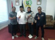Ketua JMSI Kota Dumai Ahmad Dahlan Kunjungi Ketua DPRD Kota Dumai Agus Miswandi, S.A.B Bahas Anggaran Kerja Sama Media