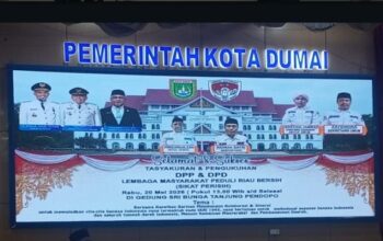 DPP dan DPD Lembaga Masyarakat Peduli Riau Bersih Sikat Perisih Sukses Melaksanakan Tasyakuran dan Pengukuhan