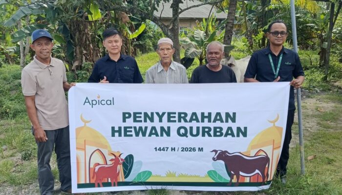Sambut Idul Adha, Apical Kembali Salurkan Hewan Kurban kepada Masyarakat di Dumai