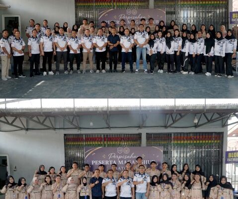 Rutan Dumai Gelar Perpisahan Peserta Maganghub Kemnaker Batch II