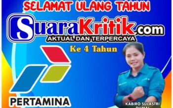 Selamat dan Sukses Perayaan HUT ke-04 Media Online Suarakritik.com