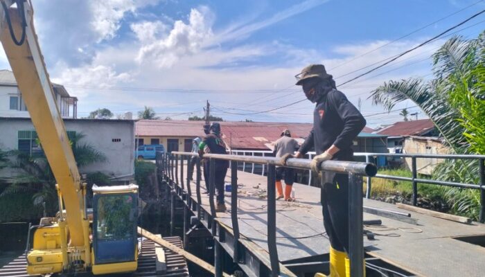 Pembangunan Jembatan Merah Putih Presisi Tahap II di Dumai Dikebut, Dua Titik Rampung 100%