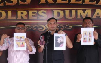 Polres Dumai Berhasil Ungkap Pelaku Curas Yang Menyayat Leher Korban, Satu Penadah Juga Diamankan