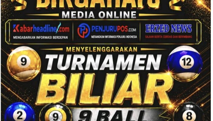 Segera Daftarkan di Open Turnamen Biliar Riau
