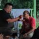 Acara Surprise Ulang Tahun Ke-55 Mendapat Kejutan Dari Rekan Media Daring Membuat Efendi Meneteskan Air Mata Haru.