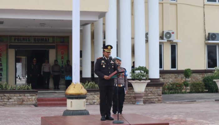 Peringati Hari Lahir Pancasila 2026, Polres Dumai Gelar Upacara Khidmat dan Teguhkan Semangat Persatuan